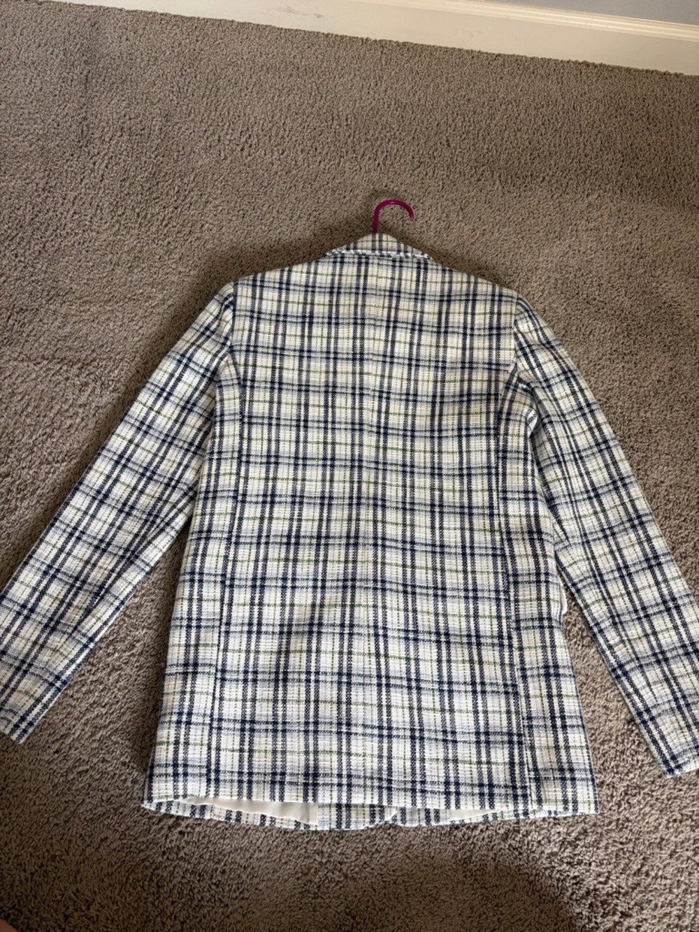 Abercrombie & Fitch tweed blazer size xs NWT - Picture 5 of 5